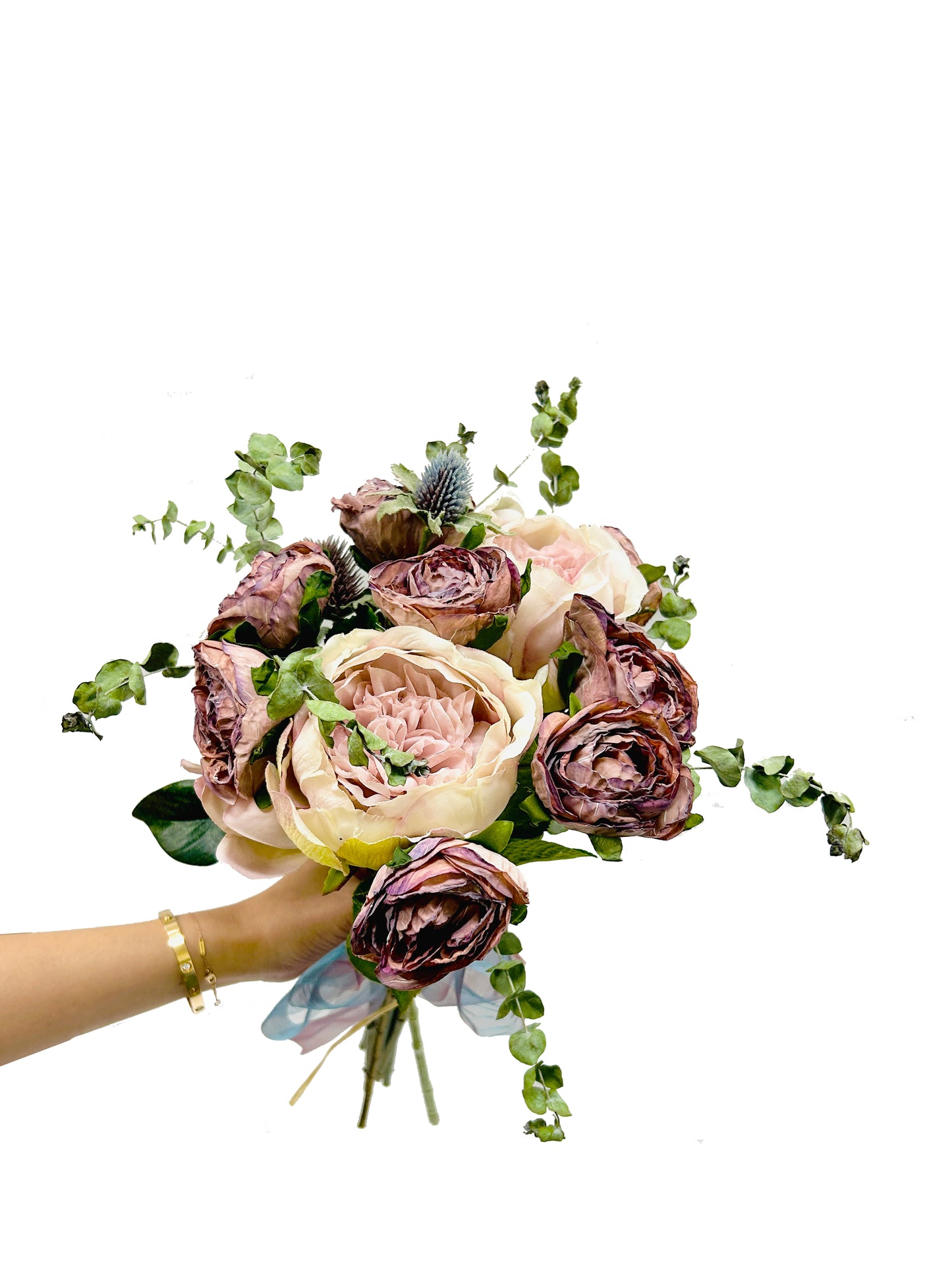 Artificial Bouquet Arrangement in a Vase