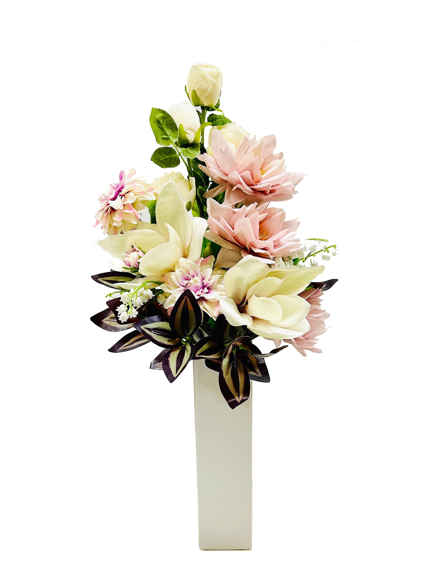 Artificial Bouquet Arrangement in a Vase