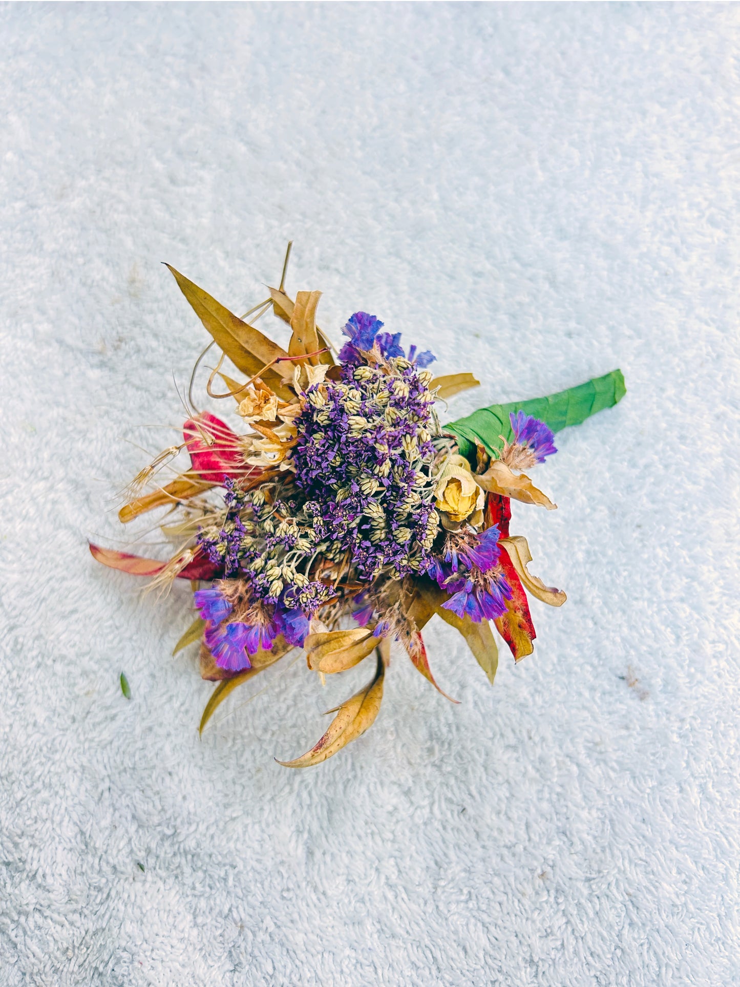 Handmade Dried Buttonhole