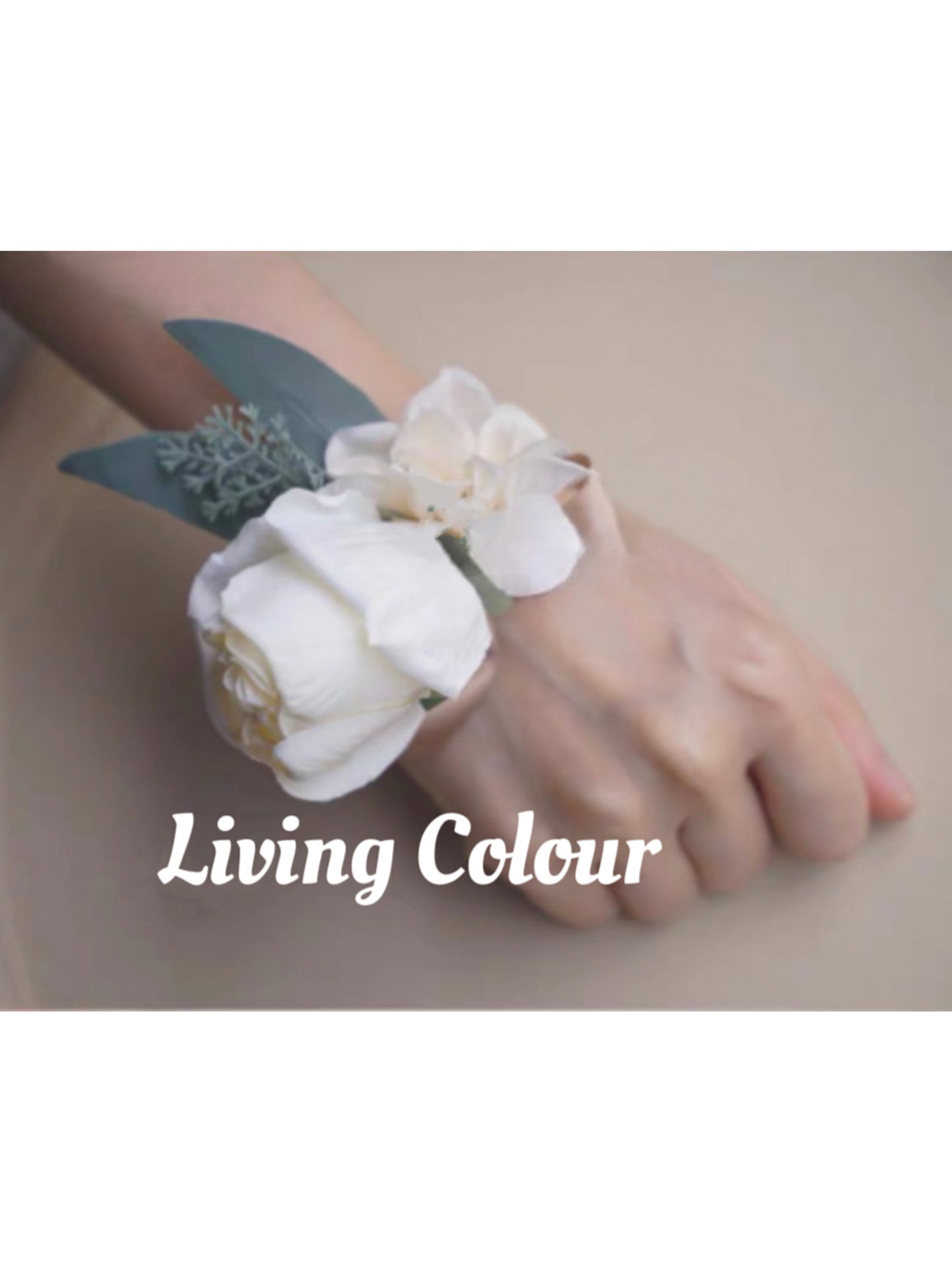 Handmade Artificial Corsage and Buttonhole