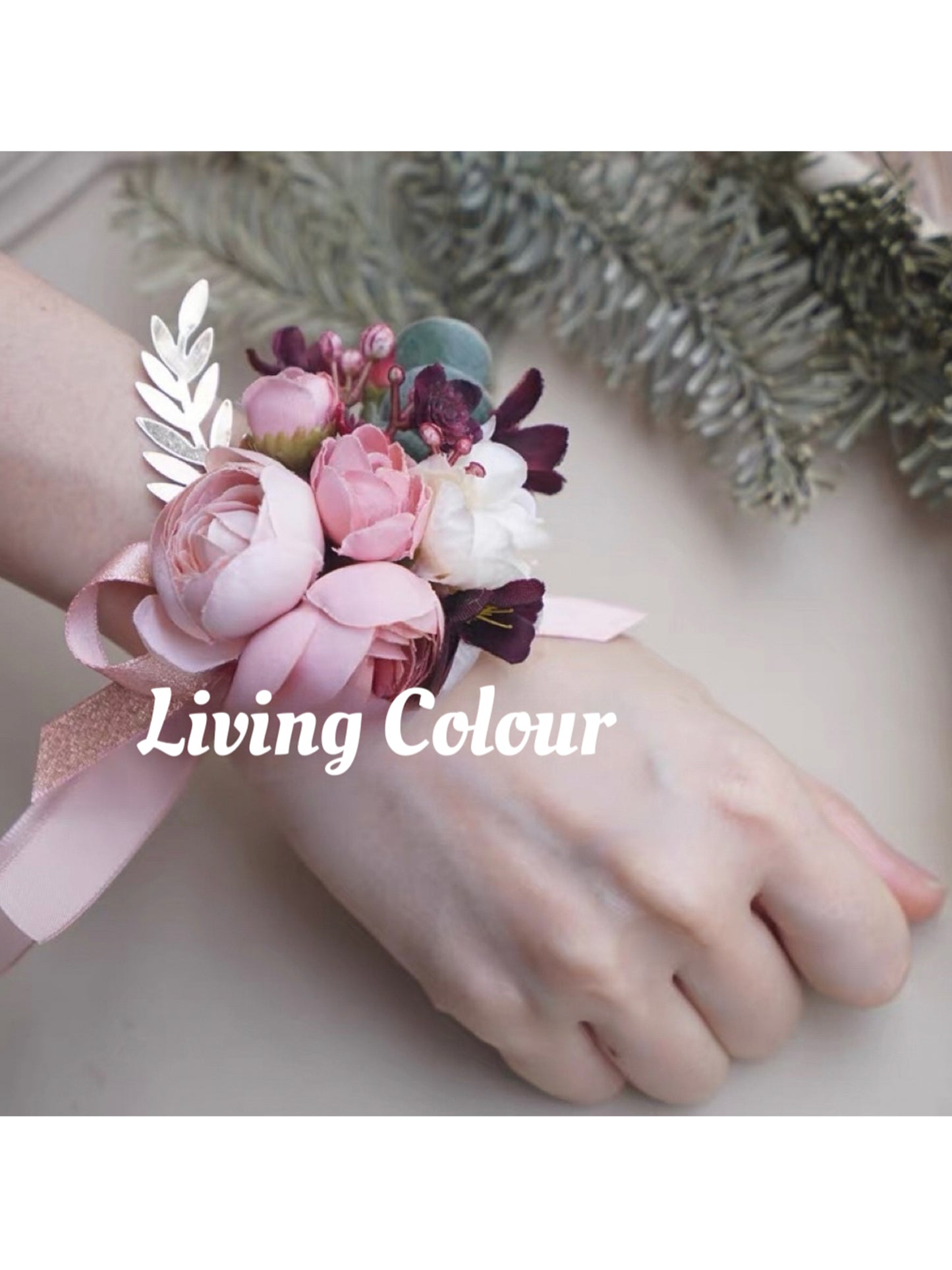 Handmade Artificial Corsage and Buttonhole