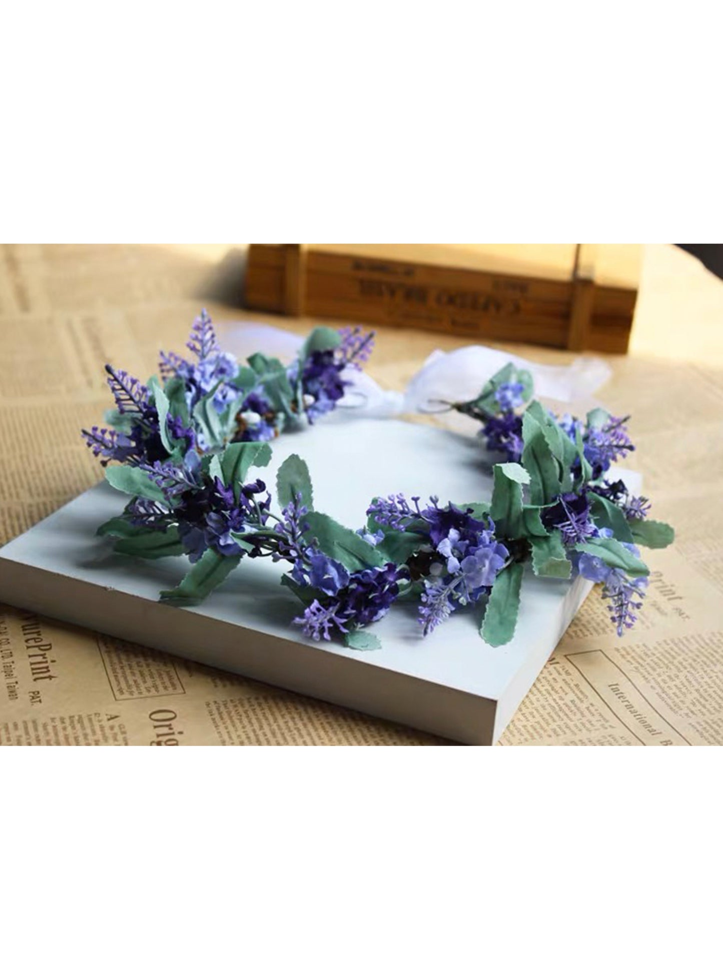 Handmade Artificial Flower Crown