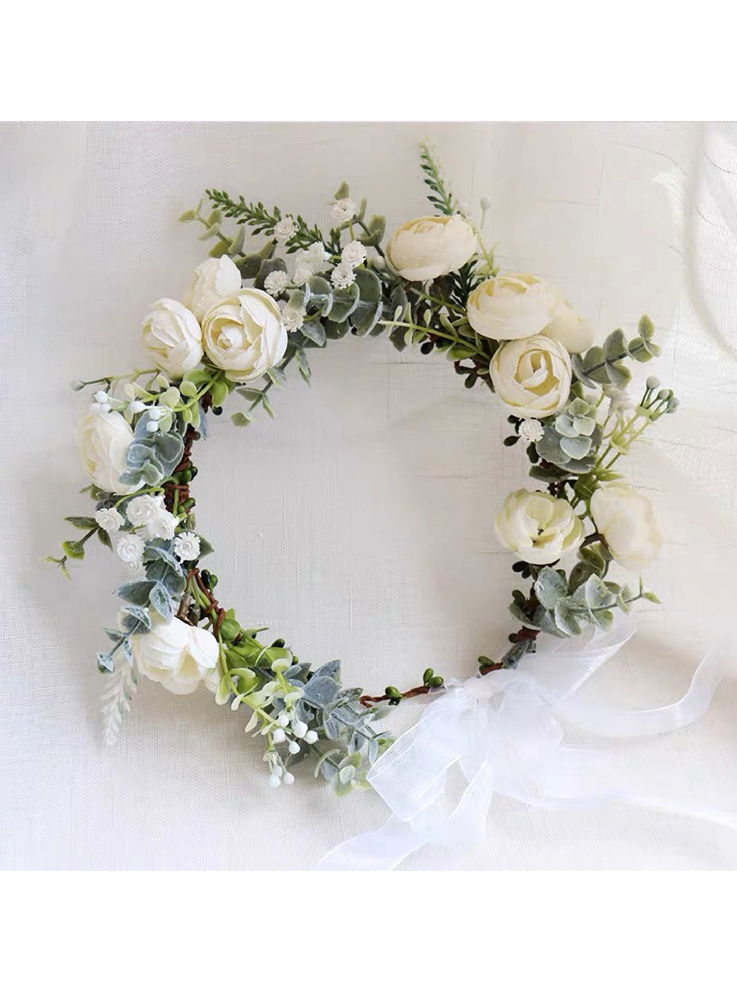 Handmade Artificial Flower Crown