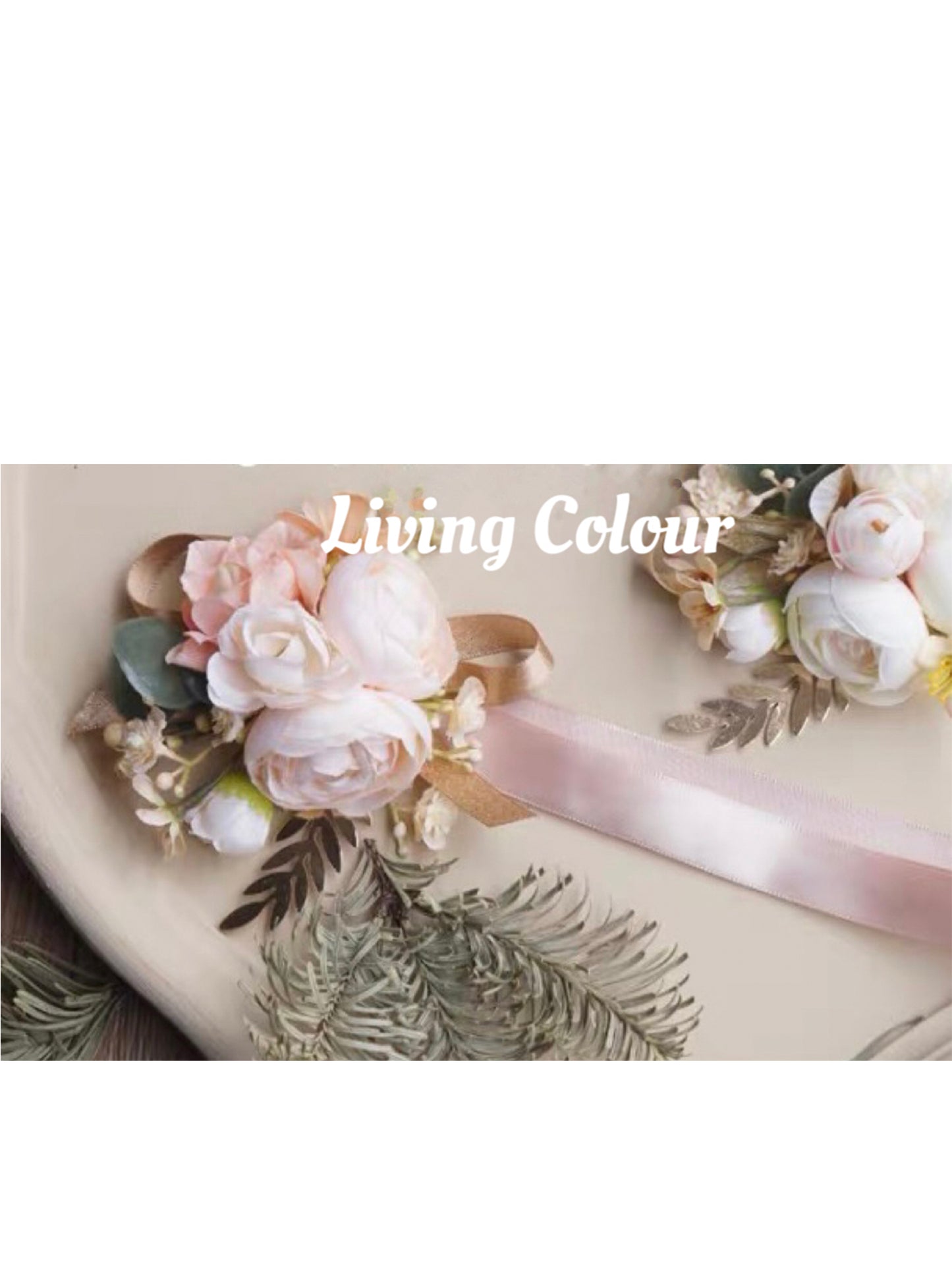 Handmade Artificial Corsage and Buttonhole