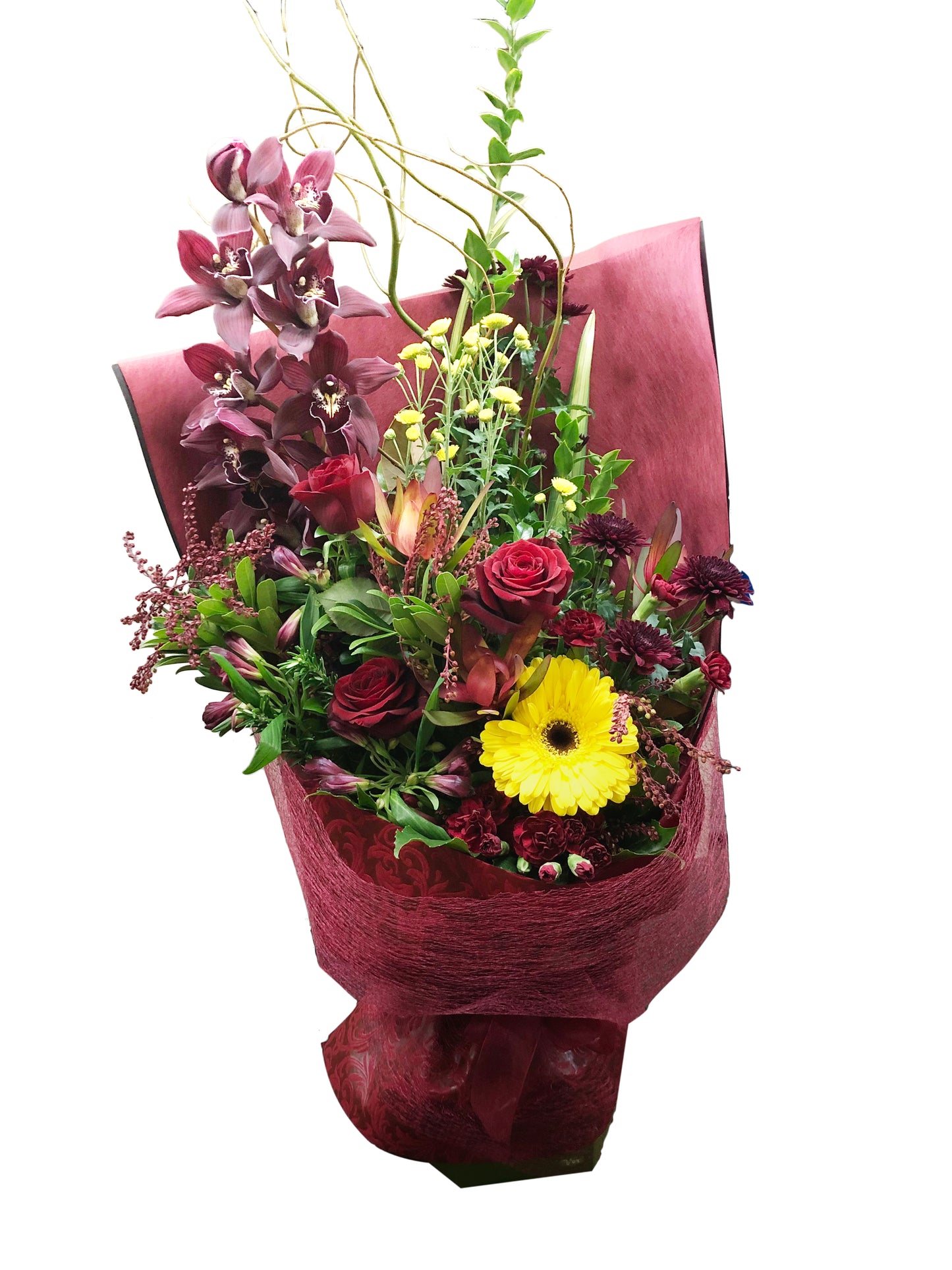 Front facing bouquet