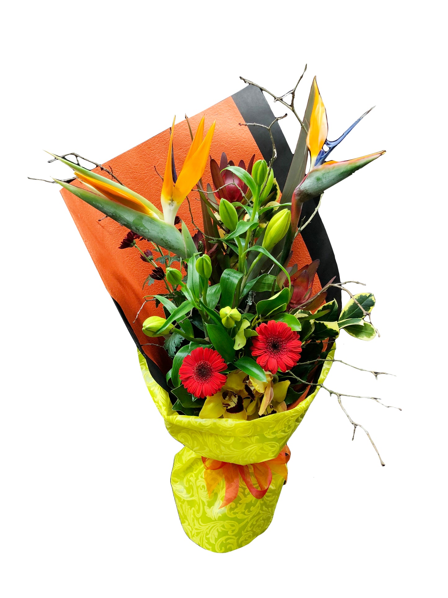 Front facing bouquet