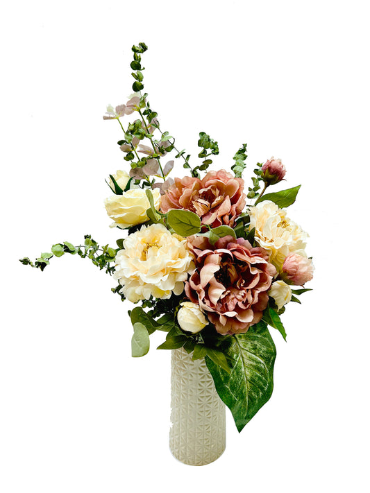 Artificial Bouquet Arrangement in a Vase