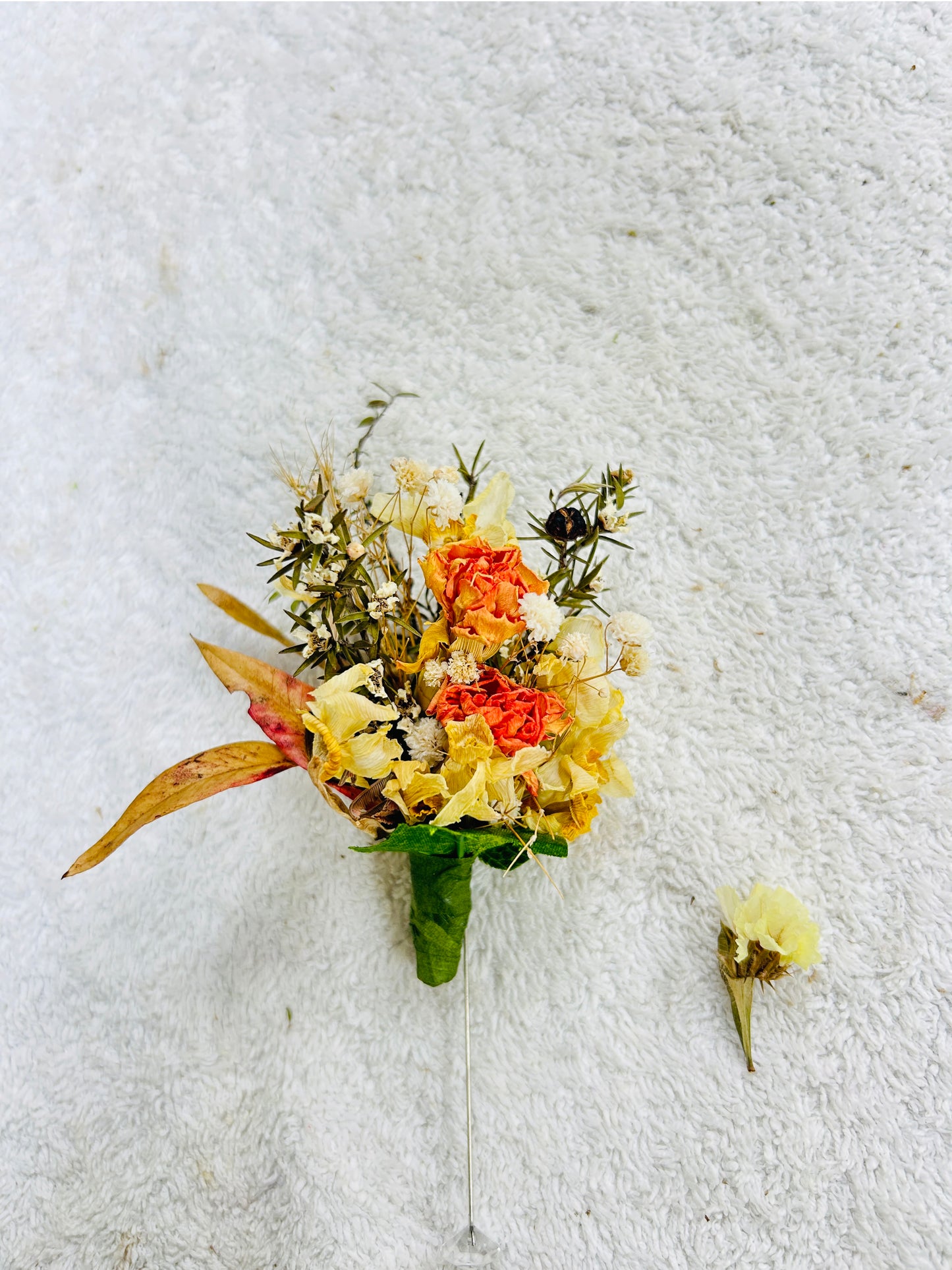 Handmade Dried Buttonhole