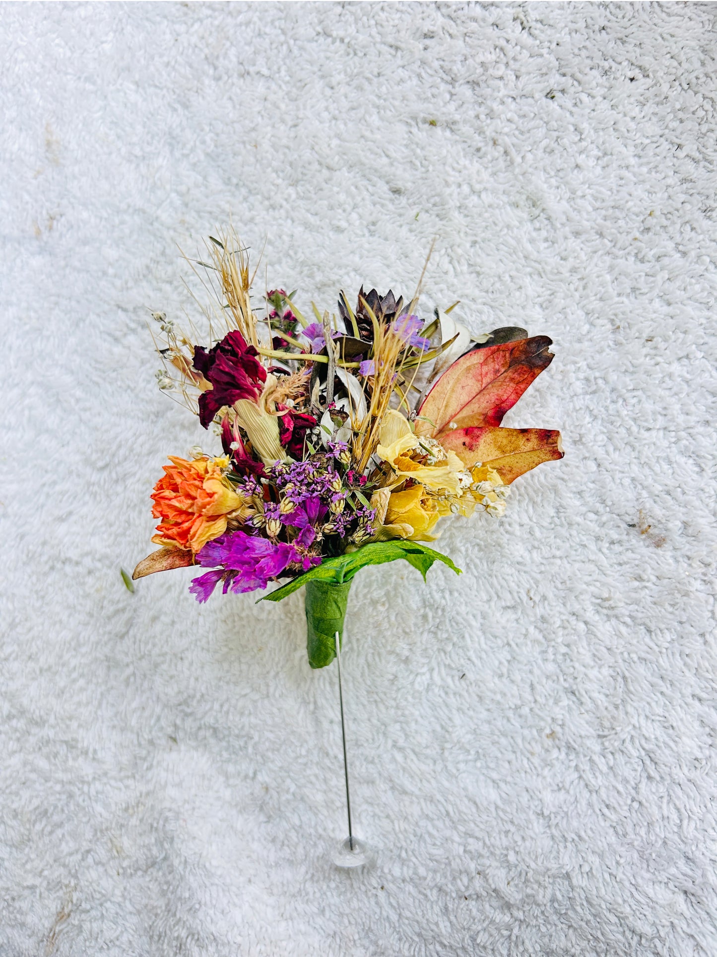 Handmade Dried Buttonhole